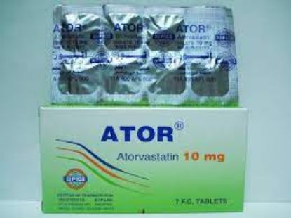 Picture of ATOR 10 MG 7 TAB