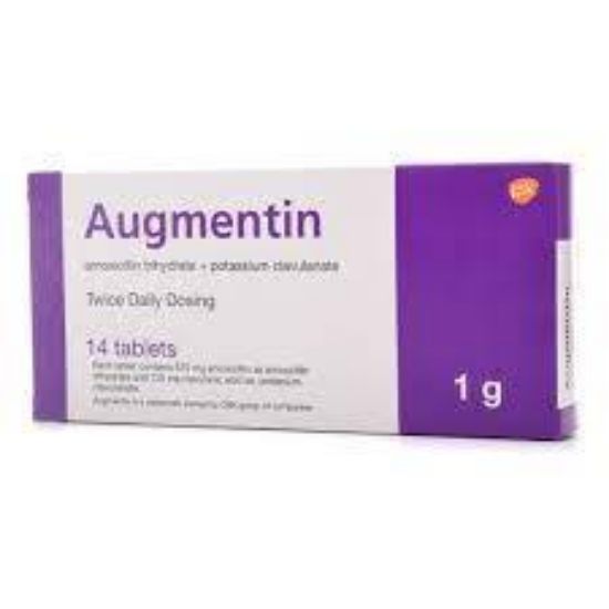 Picture of AUGMENTIN 1 GM 14 F.C.TAB