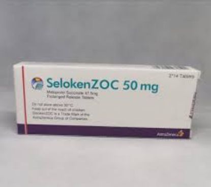 Picture of SELOKENZOC 50 MG 28 PROLONGED R.TAB