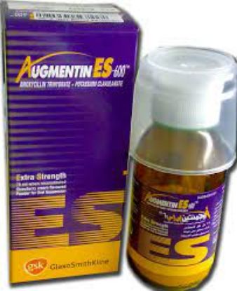 Picture of AUGMENTIN ES-600 PD. FOR ORAL SUSP. 75 ML