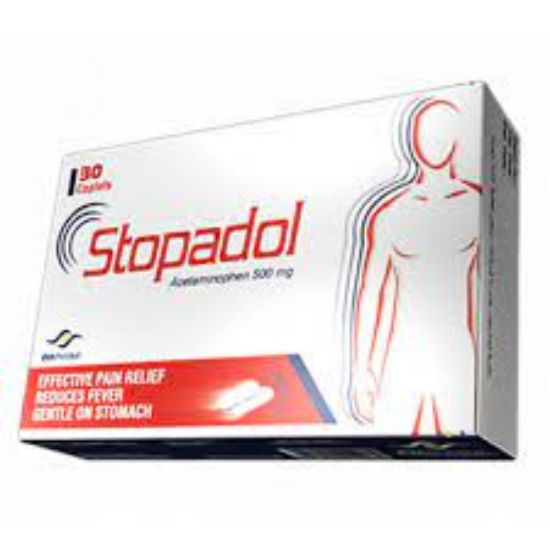 Picture of STOPADOL 500 MG 20 TAB