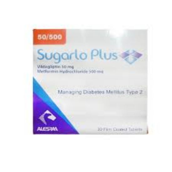 Picture of SUGARLO PLUS 50/500MG 30 F.C. TAB