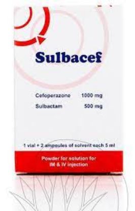 Picture of SULBACEF 1.5 GM (I.V/I.M) INJ. VIAL