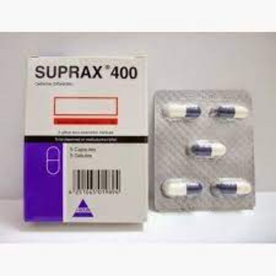 Picture of SUPRAX 400 MG 5 CAP