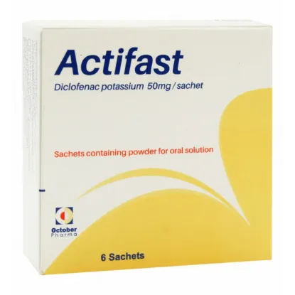 Picture of ACTIFAST 50 MG 6 SACHET