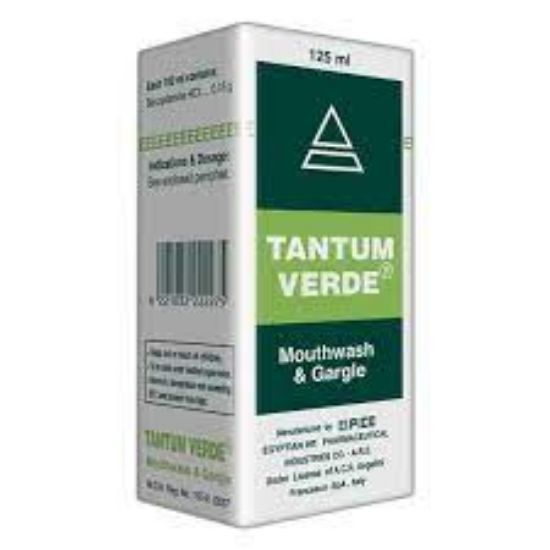 Picture of TANTUM VERDE 0.15% MOUTH WASH 125 ML