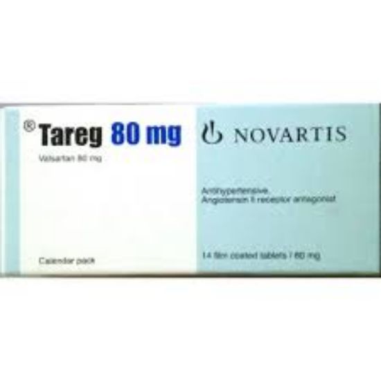 Picture of TAREG 80MG 14 F.C.TAB