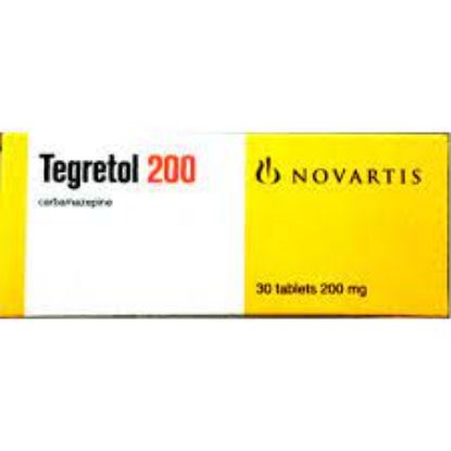 Picture of TEGRETOL 200MG 30 TAB