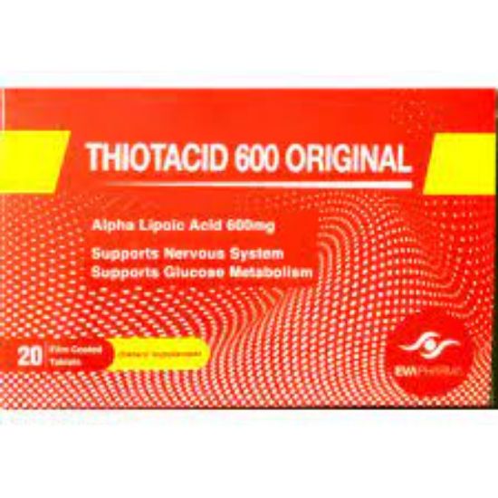 Picture of THIOTACID 600 ORIGINAL 30 F.C.TAB