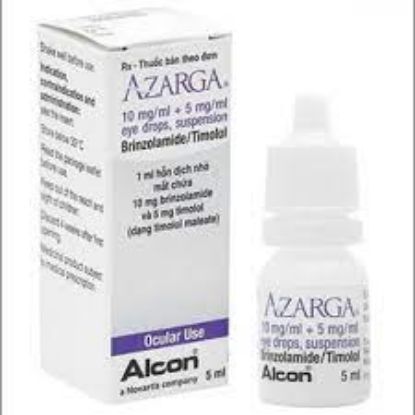 Picture of AZARGA SUSP. EYE DROPS 5 ML