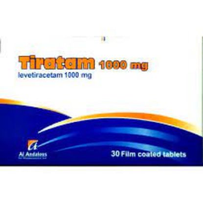 Picture of TIRATAM 1000 MG 30 F.C.TAB