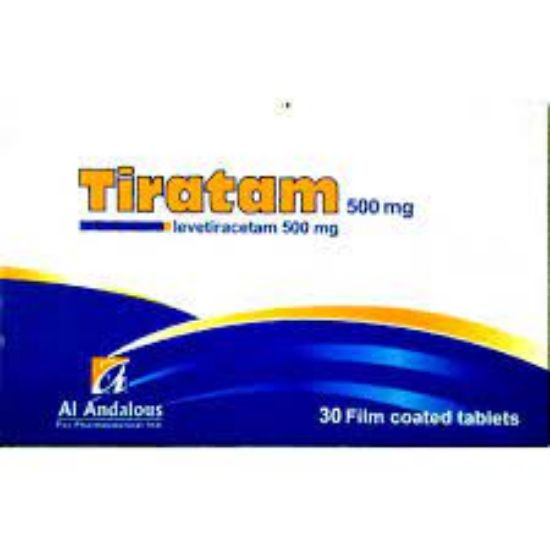 Picture of TIRATAM 500 MG 30 F.C.TAB