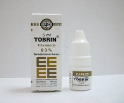 Picture of TOBRIN 0.3% EYE DROPS 5 ML