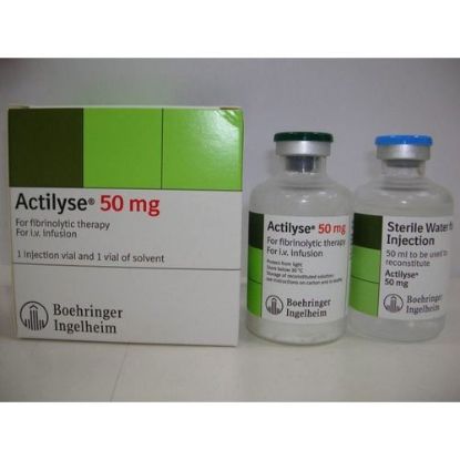 Picture of ACTILYSE 50 MG 2 VIALS+2 SOLVENTS I.V. INF.