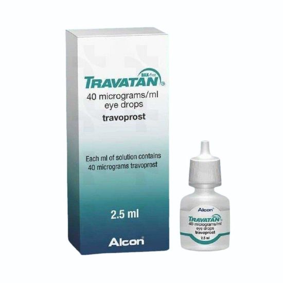 Picture of TRAVATAN 0.004% EYE DROPS 2.5 ML