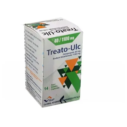 Picture of TREATO-ULC 40/1100MG 14 CAP