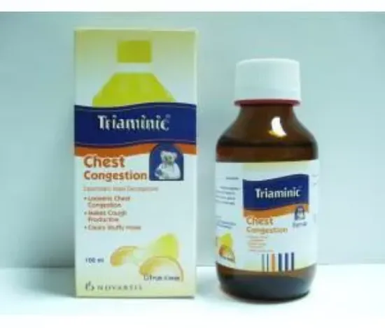 Picture of TRIAMINIC CHEST CONGESTION SYRUP 100ML