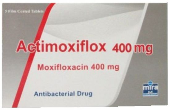 Picture of ACTIMOXIFLOX 400 MG 5 F.C.TAB