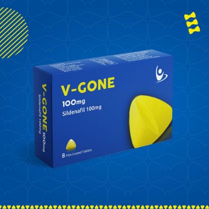 Picture of V-GONE 100 MG 8 F.C. TAB