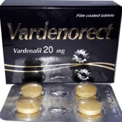 Picture of VARDENORECT 20 MG 8 F.C. TAB