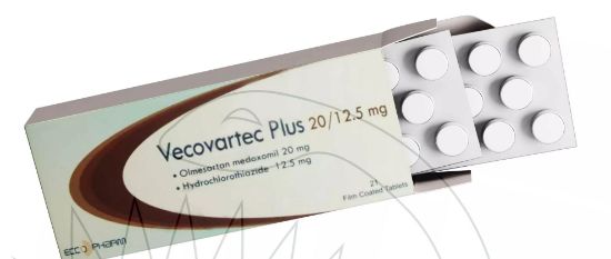 Picture of VECOVARTEC PLUS 20/12.5MG 21 F.C. TAB