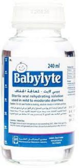 Picture of BABYLYTE ORAL REHYDRATION SOL. 240 ML