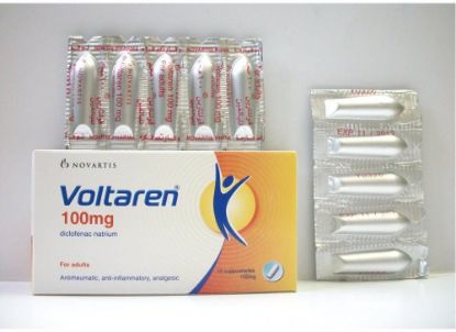 Picture of VOLTAREN 100MG 10 SUPP