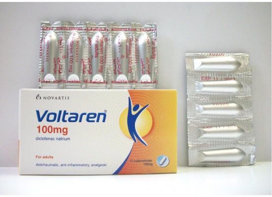 Picture of VOLTAREN 100MG 10 SUPP