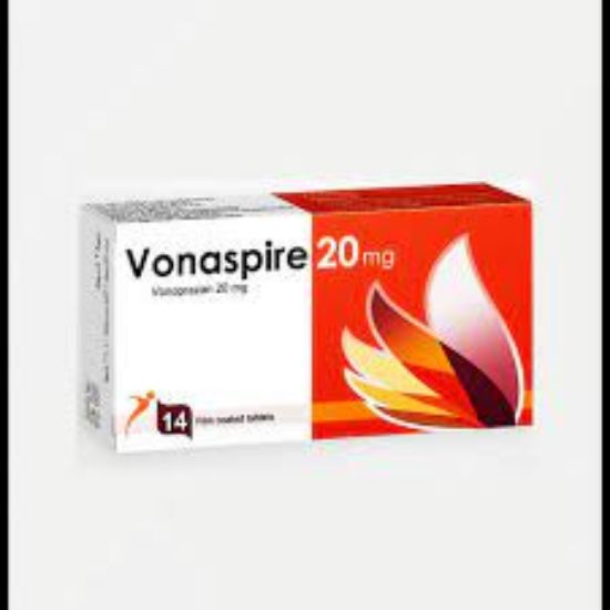 Picture of VONASPIRE 20 MG 14 F.C.TAB