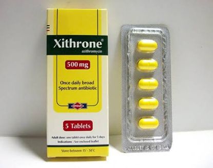 Picture of XITHRONE 500MG 5 F.C.TAB