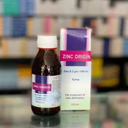 Picture of ZINC ORIGIN 0.2GM/100ML SYRUP 120 ML