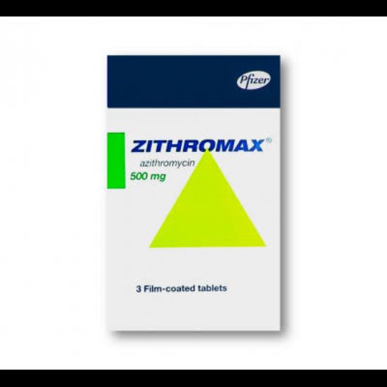 Picture of ZITHROMAX 500 MG 3 F.C.TAB