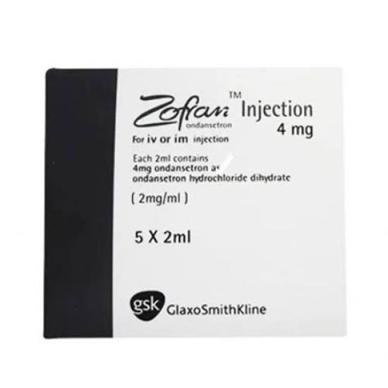 Picture of ZOFRAN 4MG/2ML 5 AMP FOR I.V/I.M INJ.