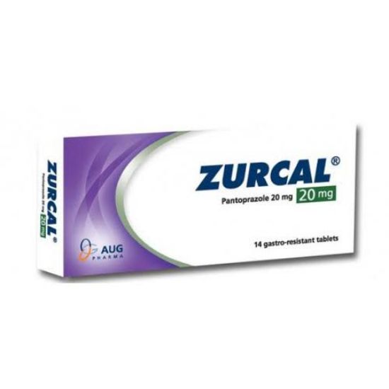 Picture of ZURCAL 20 MG 14 GASTRO-RESISTANT TAB