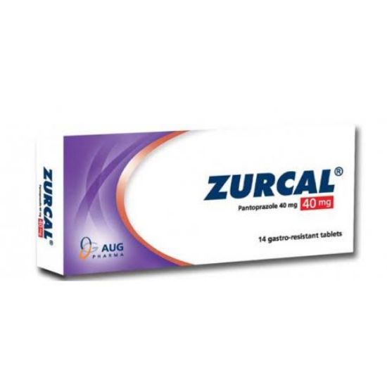 Picture of ZURCAL 40 MG 14 GASTRO-RESISTANT TAB