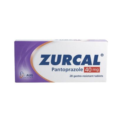 Picture of ZURCAL 40 MG 28 GASTRO-RESISTANT TAB