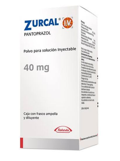 Picture of ZURCAL 40MG POWDER FOR I.V. INF. VIAL