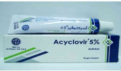 Picture of ACYCLOVIR (EL-NILE) 5% TOP. CREAM 10 GM 