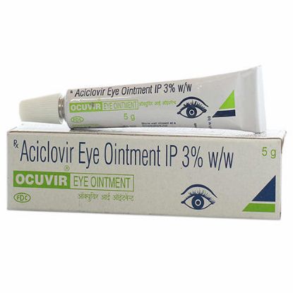 Picture of ACYCLOVIR 3% EYE OINTMENT 5 GM