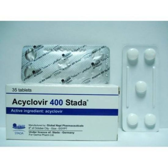 Picture of ACYCLOVIR 400 STADA 35 TAB