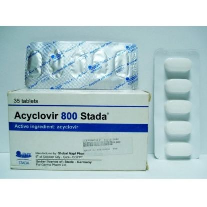 Picture of ACYCLOVIR 800 STADA 35 TAB