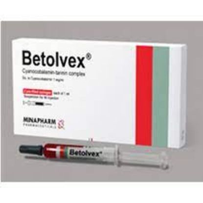 Picture of BETOLVEX 1MG/ML 2 PRE-FILLED SYRINGE I.M.