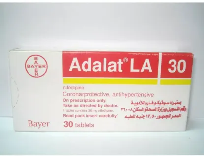 Picture of ADALAT LA 30MG 30 F.C. TAB