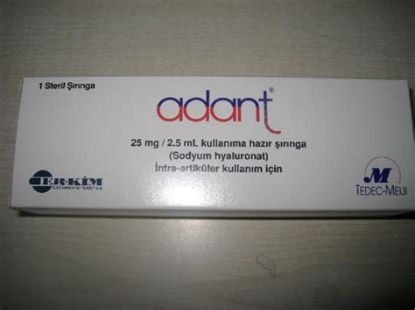 Picture of ADANT 25MG/2.5ML INTRA-ARTICULAR PREFILLED SYRINGE