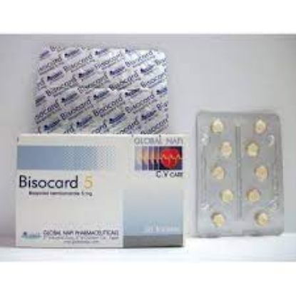 Picture of BISOCARD 5 MG 30 F.C.TAB