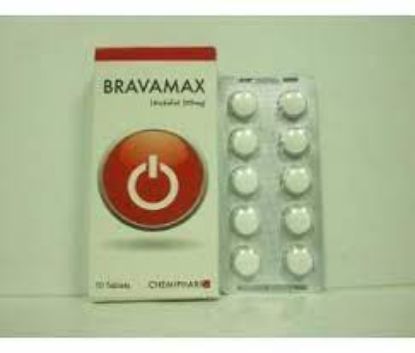 Picture of BRAVAMAX 200 MG 10 TAB