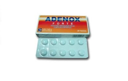 Picture of ADENOX FORTE 20 F.C TAB