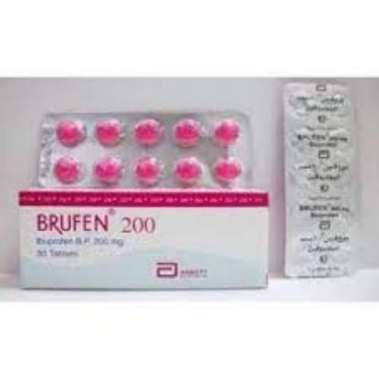 Picture of BRUFEN 200 MG 30 TAB