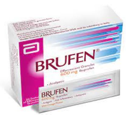 Picture of BRUFEN 600 MG 10 EFF. GR. IN SACHET