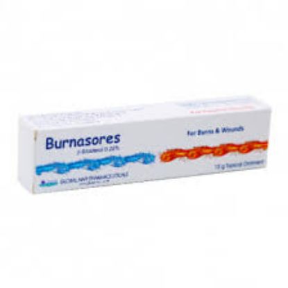 Picture of BURNASORES 0.25% OINTMENT 30 GM